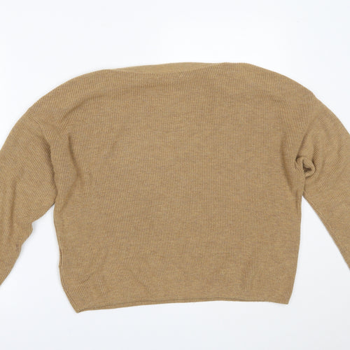 H&M Womens Brown   Pullover Jumper Size S