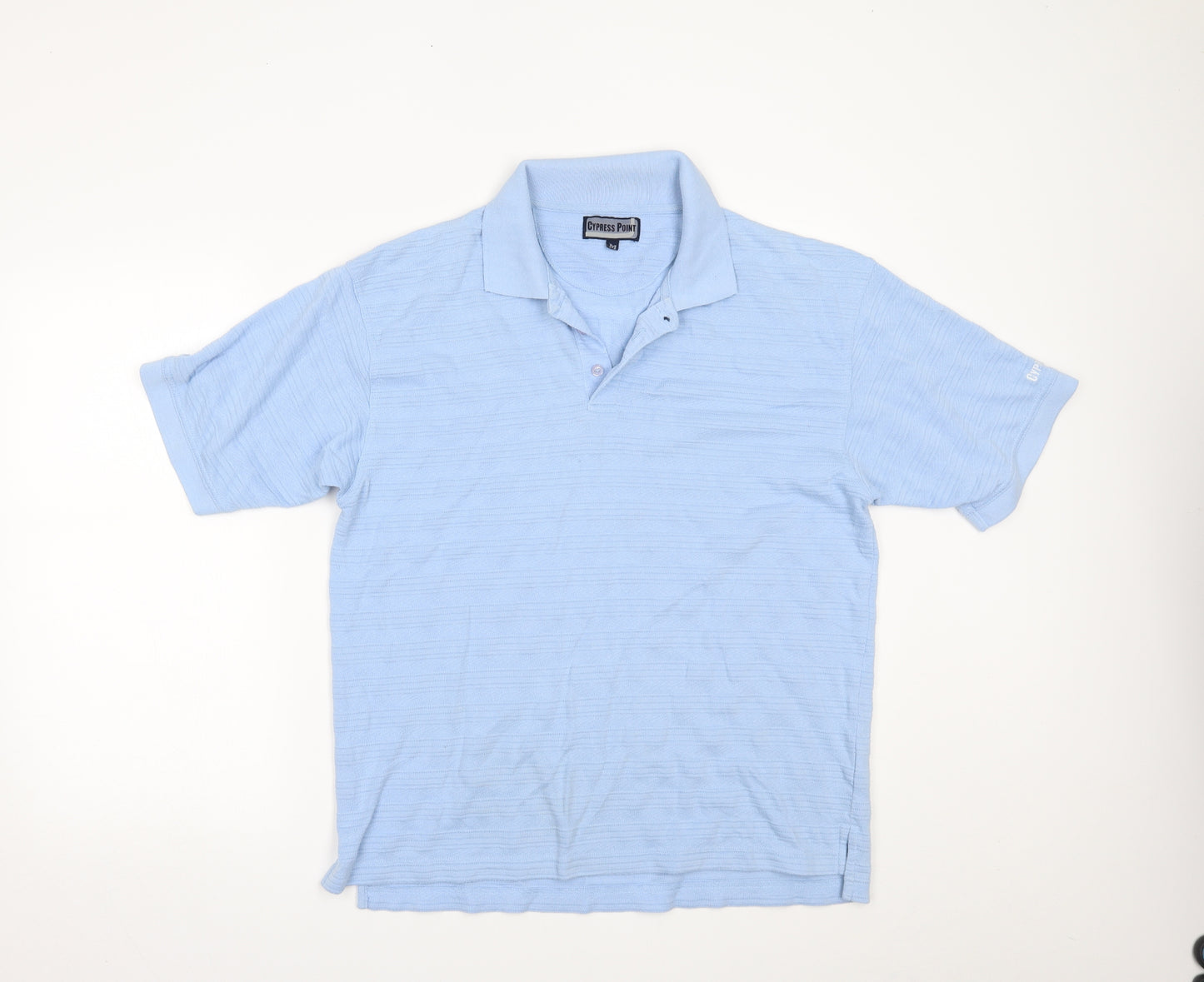 Cypress point Mens Blue    Polo Size M