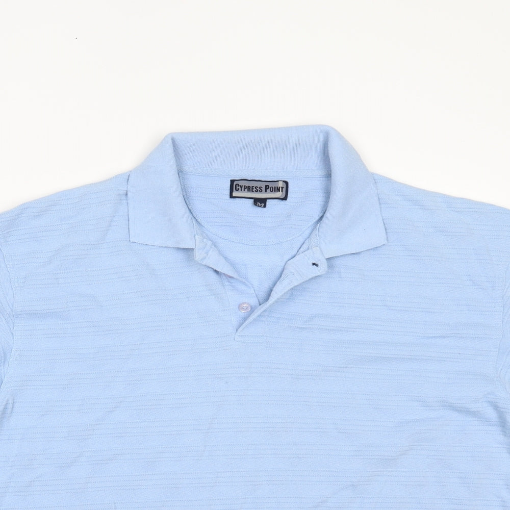 Cypress point Mens Blue    Polo Size M