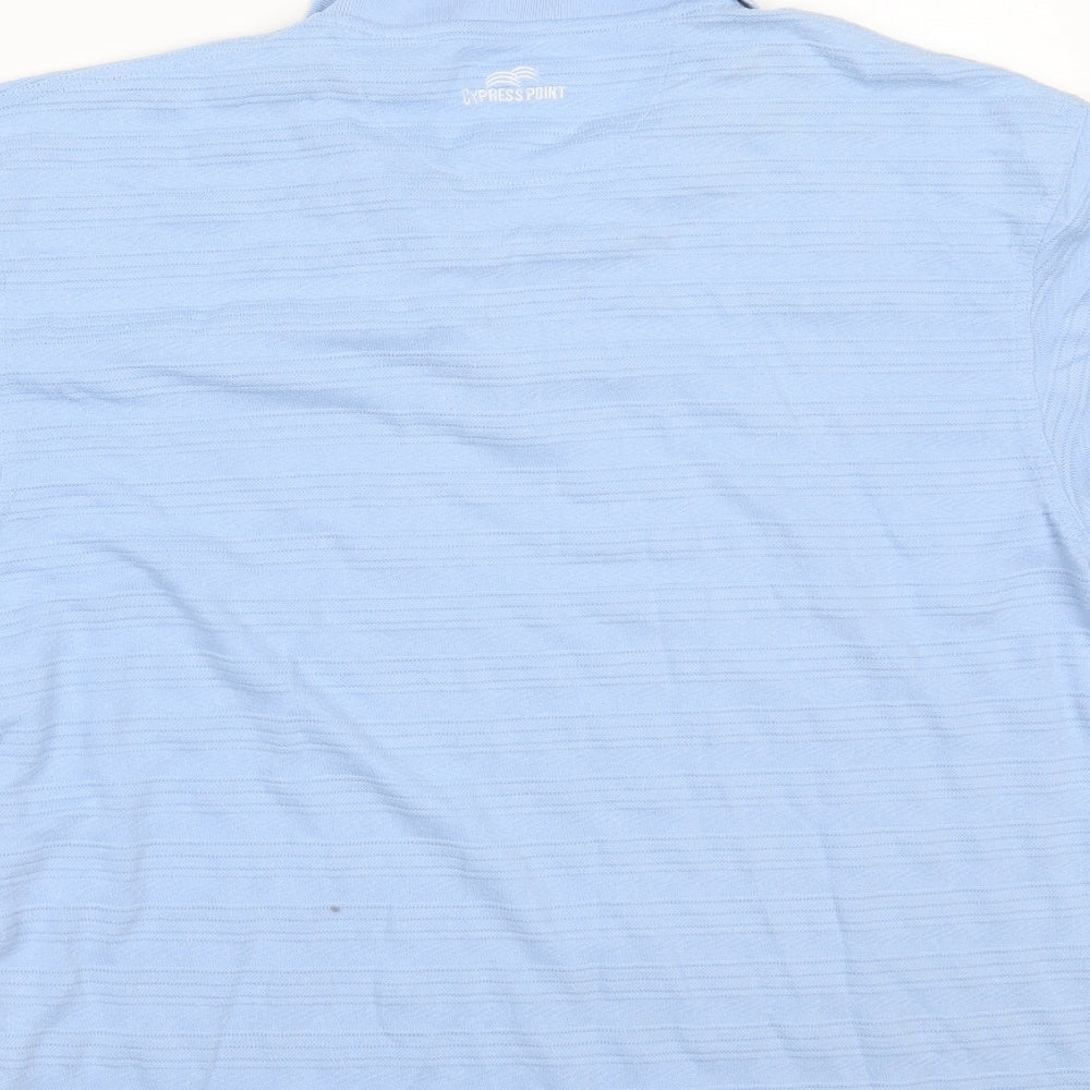 Cypress point Mens Blue    Polo Size M
