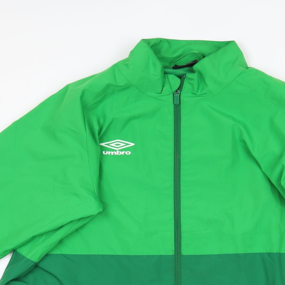 Umbro Mens Green   Jacket  Size L