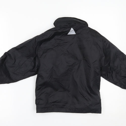 Blue Max Boys Black   Basic Coat Coat Size 3-4 Years