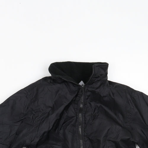 Blue Max Boys Black   Basic Coat Coat Size 3-4 Years