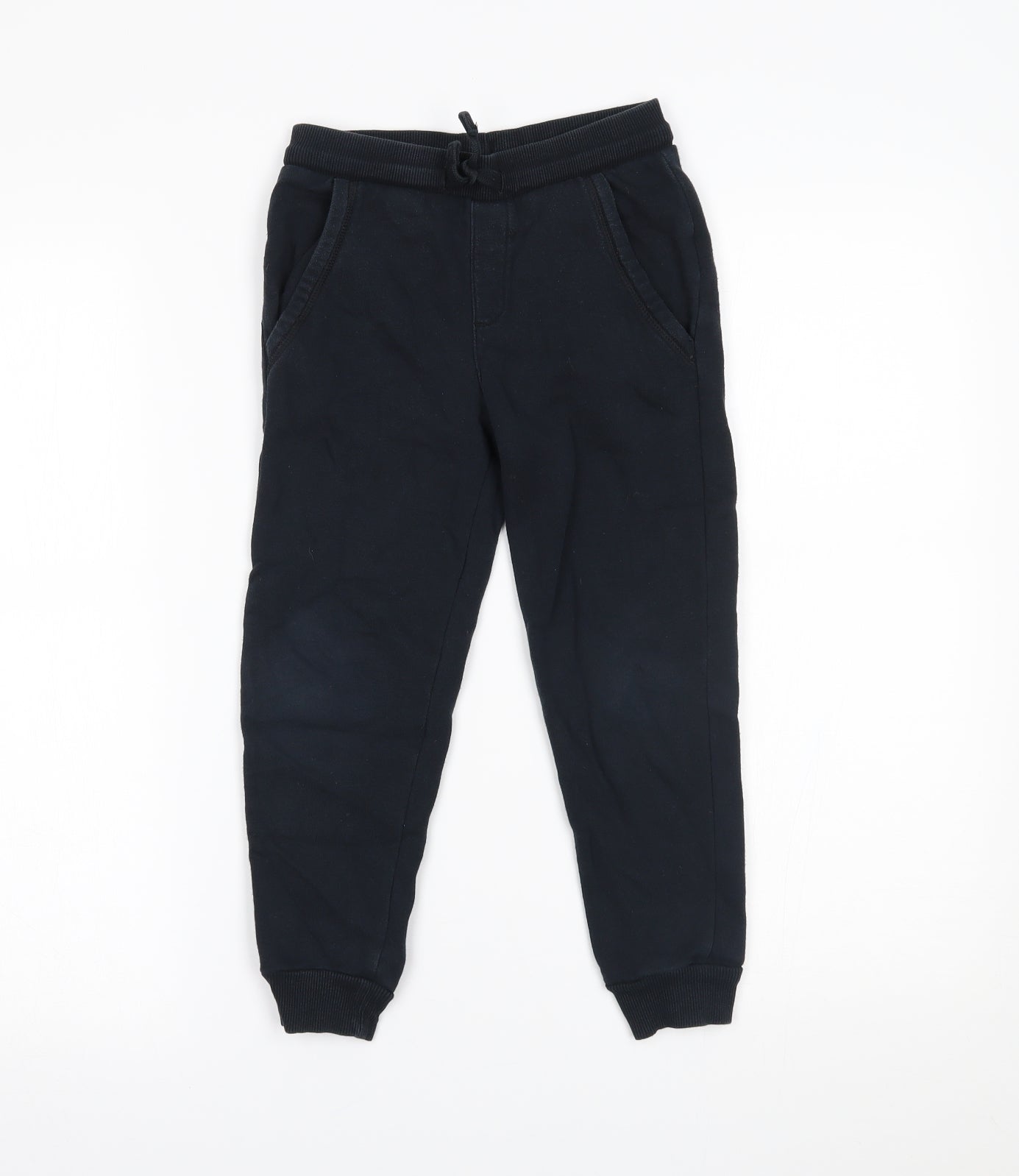 Marks and Spencer Boys Blue   Jogger Trousers Size 6-7 Years