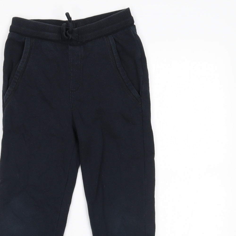 Marks and Spencer Boys Blue   Jogger Trousers Size 6-7 Years