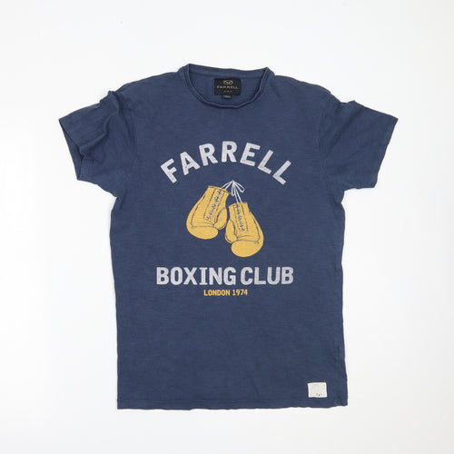 Farrell Mens Blue    T-Shirt Size S