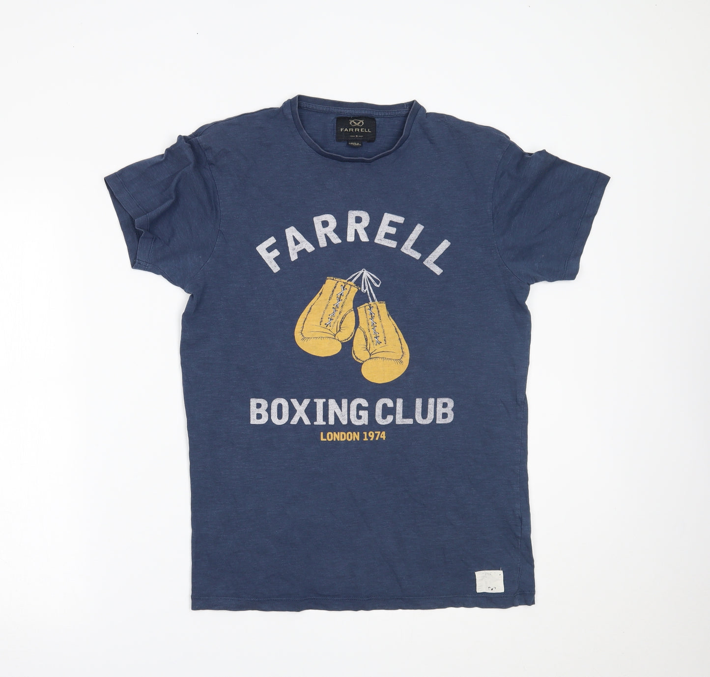 Farrell Mens Blue    T-Shirt Size S