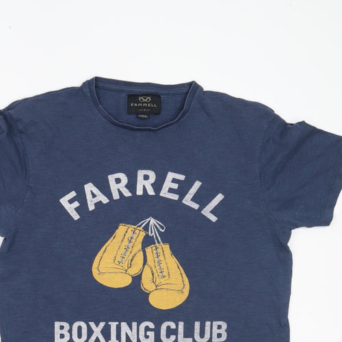 Farrell Mens Blue    T-Shirt Size S