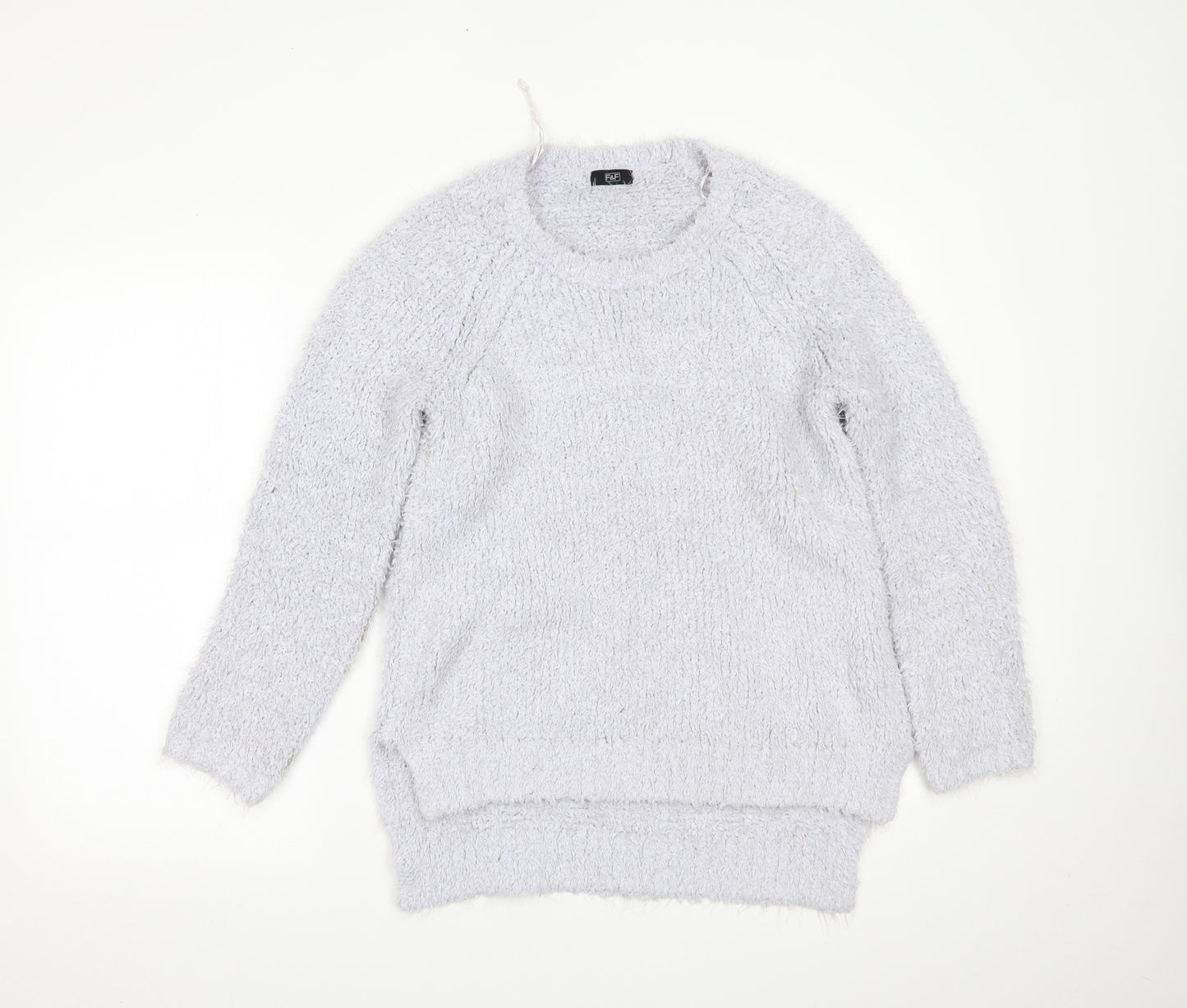 F&F Womens White   Pullover Jumper Size 10