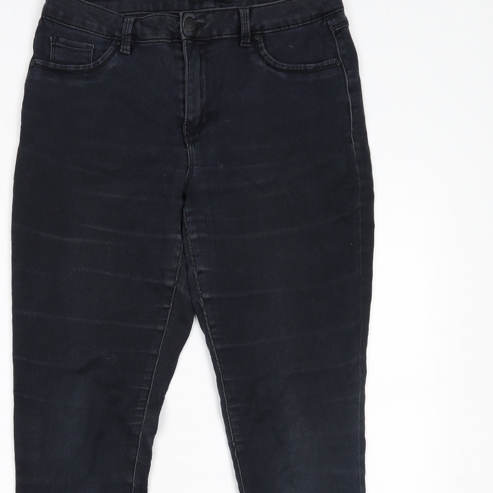 D. Jeans Womens Blue  Denim Skinny Jeans Size 12 L29 in