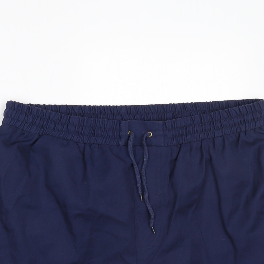 RJM Mens Blue   Sweat Shorts Size XL