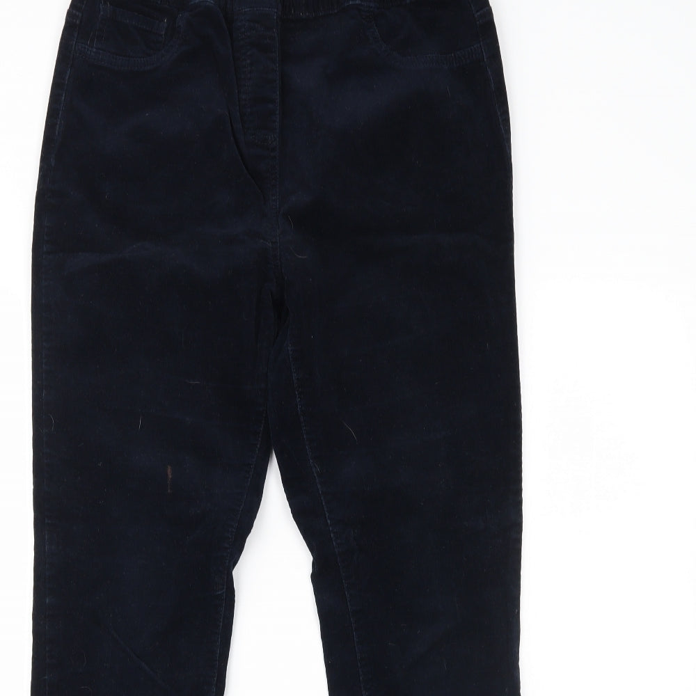 M&Co Womens Blue   Trousers  Size 14 L29 in