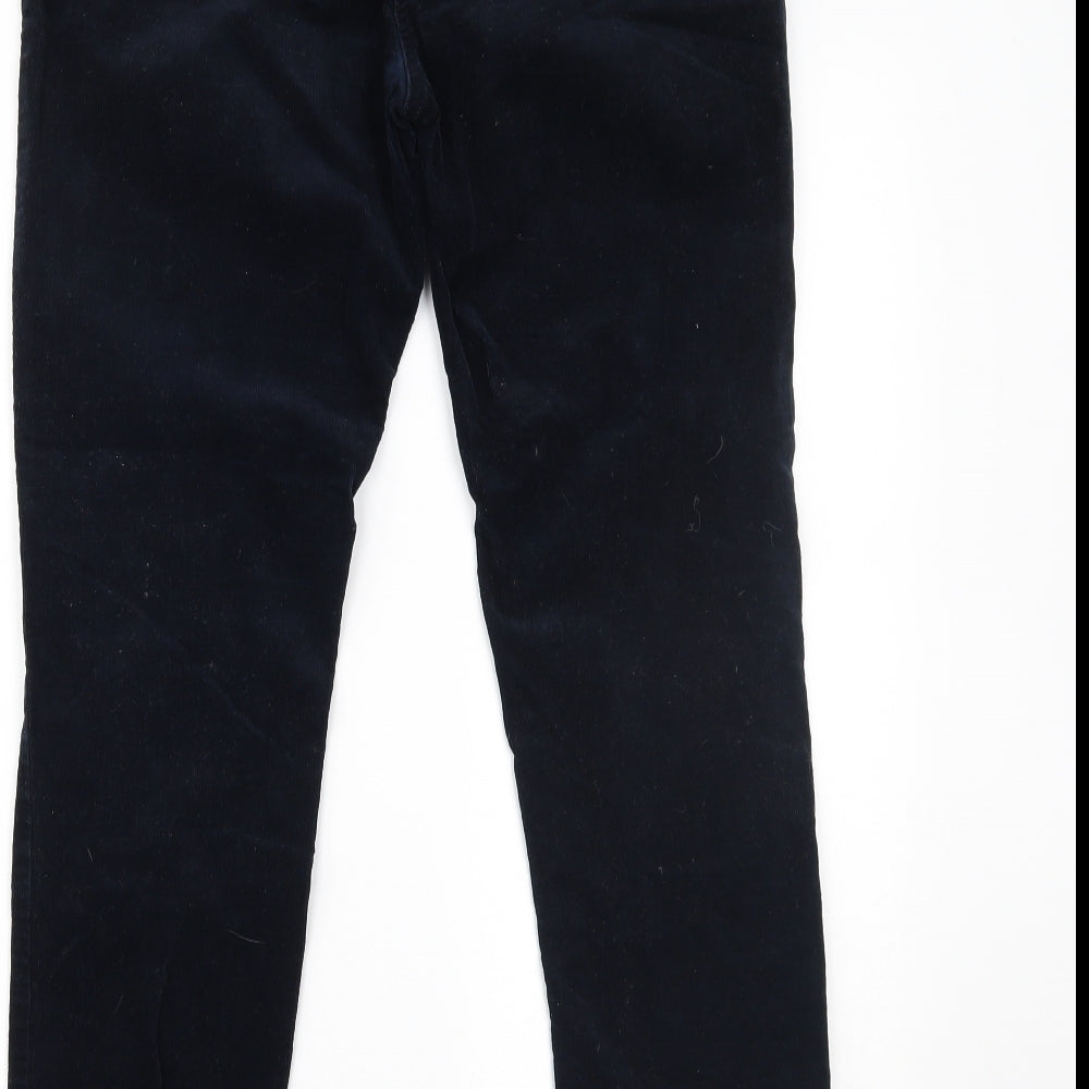 M&Co Womens Blue   Trousers  Size 14 L29 in