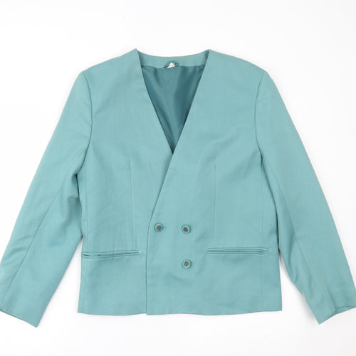 Preworn Womens Blue   Jacket Blazer Size 14