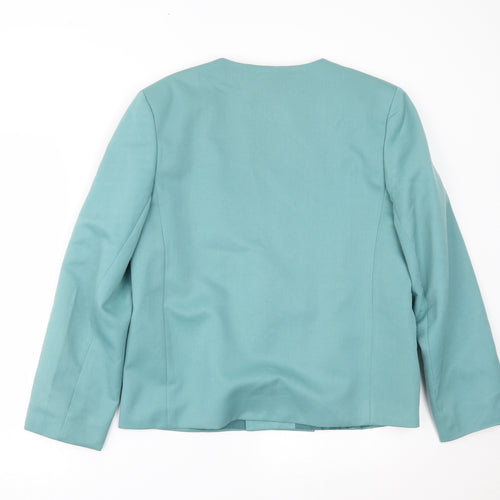 Preworn Womens Blue   Jacket Blazer Size 14
