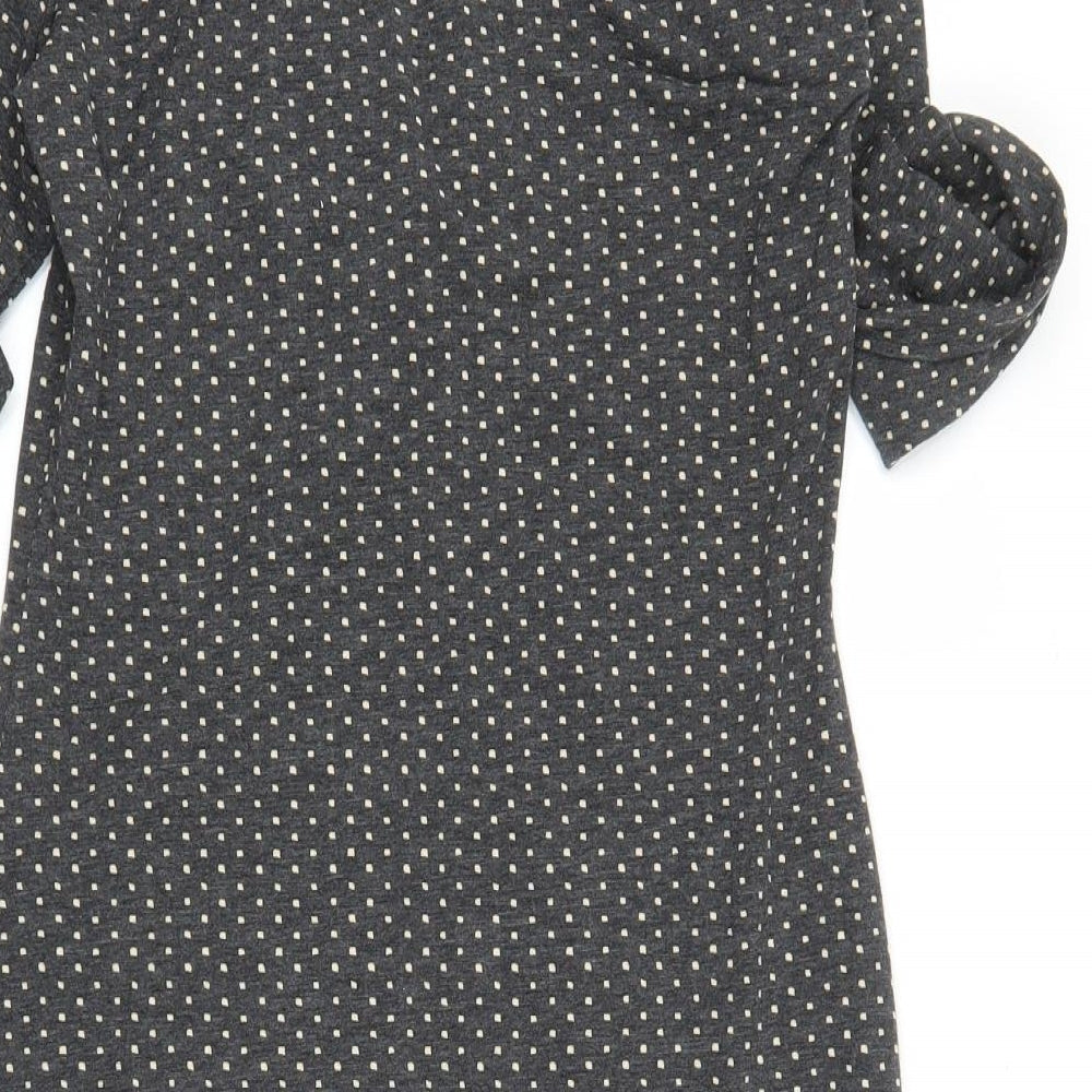 Quin and Donnelly Womens Grey   A-Line  Size 12