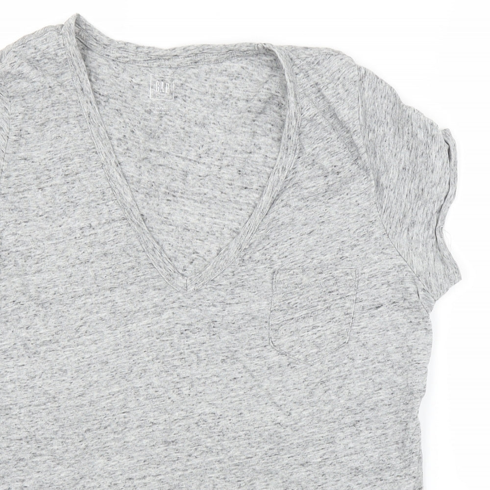 Gap Womens Grey   Basic T-Shirt Size L