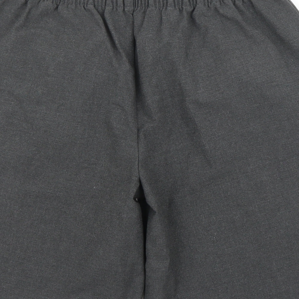 M&S Girls Grey   Paperbag Shorts Size 13 Years