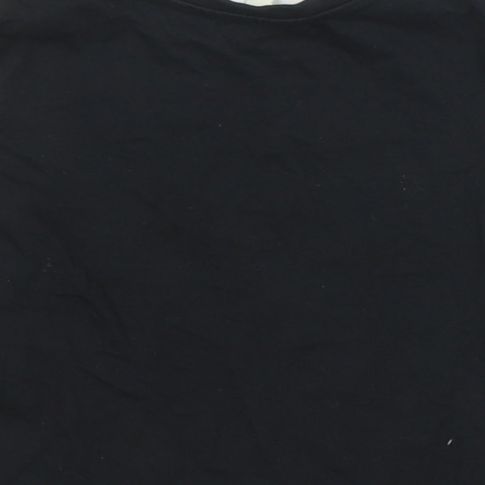 River Island Boys Black   Basic T-Shirt Size 9-12 Months