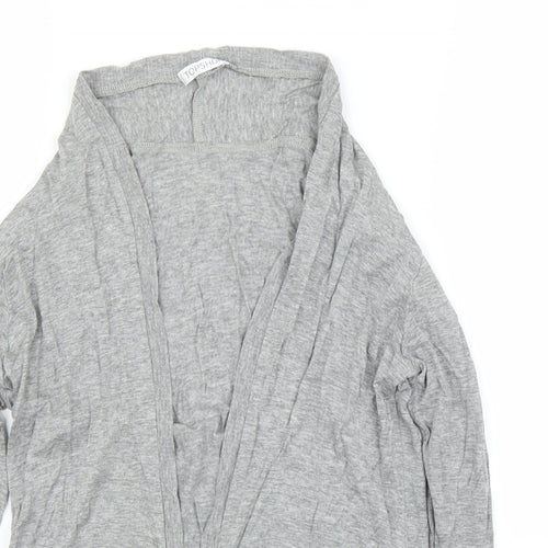 Topshop Womens Grey   Cardigan Jumper Size 10