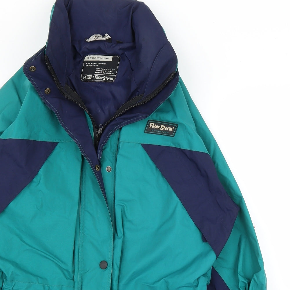 Peter Storm Womens Green   Parka Coat Size 10