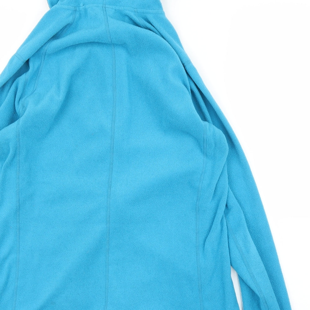 North Face Womens Blue   Full Zip Hoodie Size L