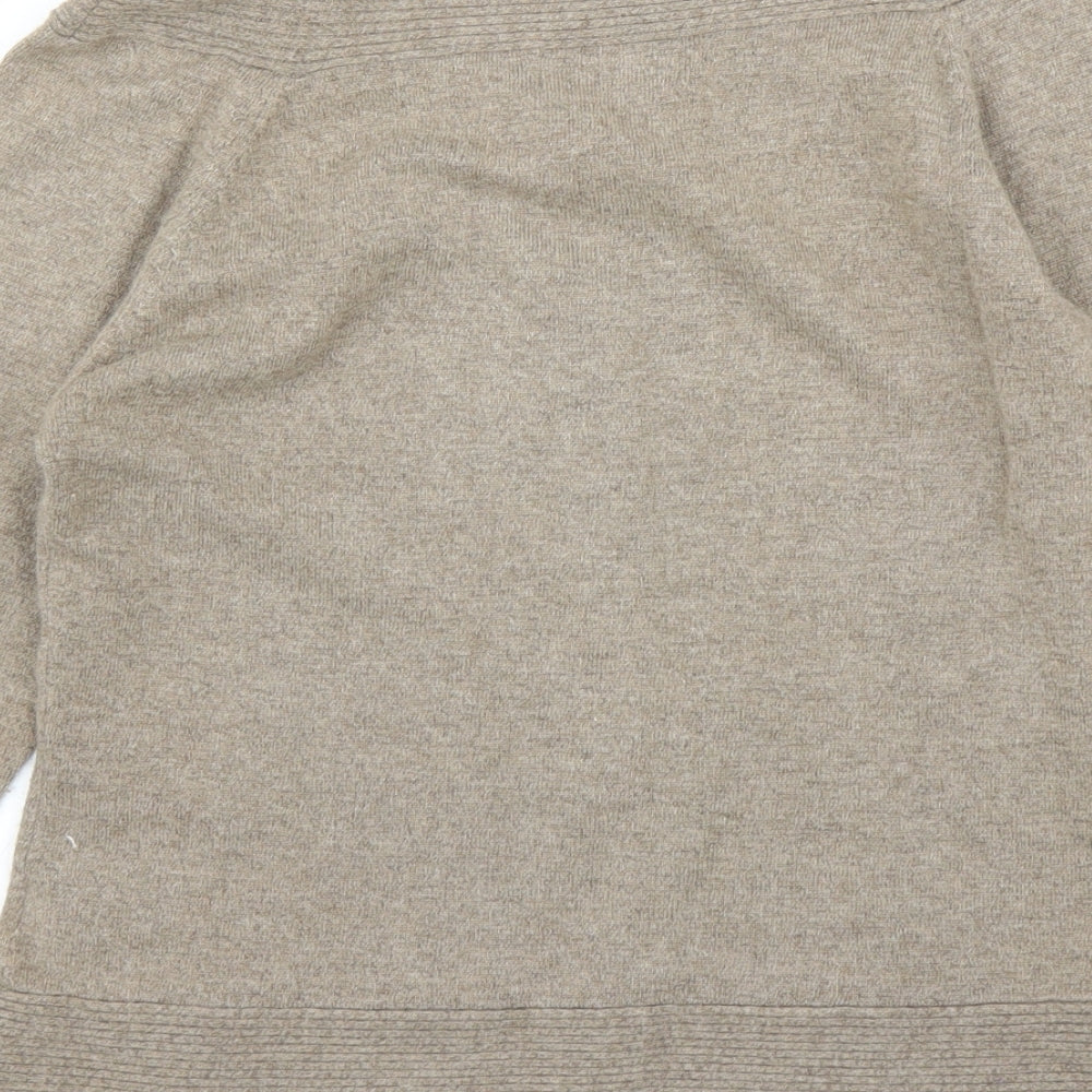 M&S Womens Brown   Pullover Jumper Size 12