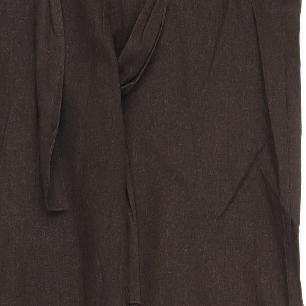 Primark Womens Brown   Trousers  Size 14 L31 in