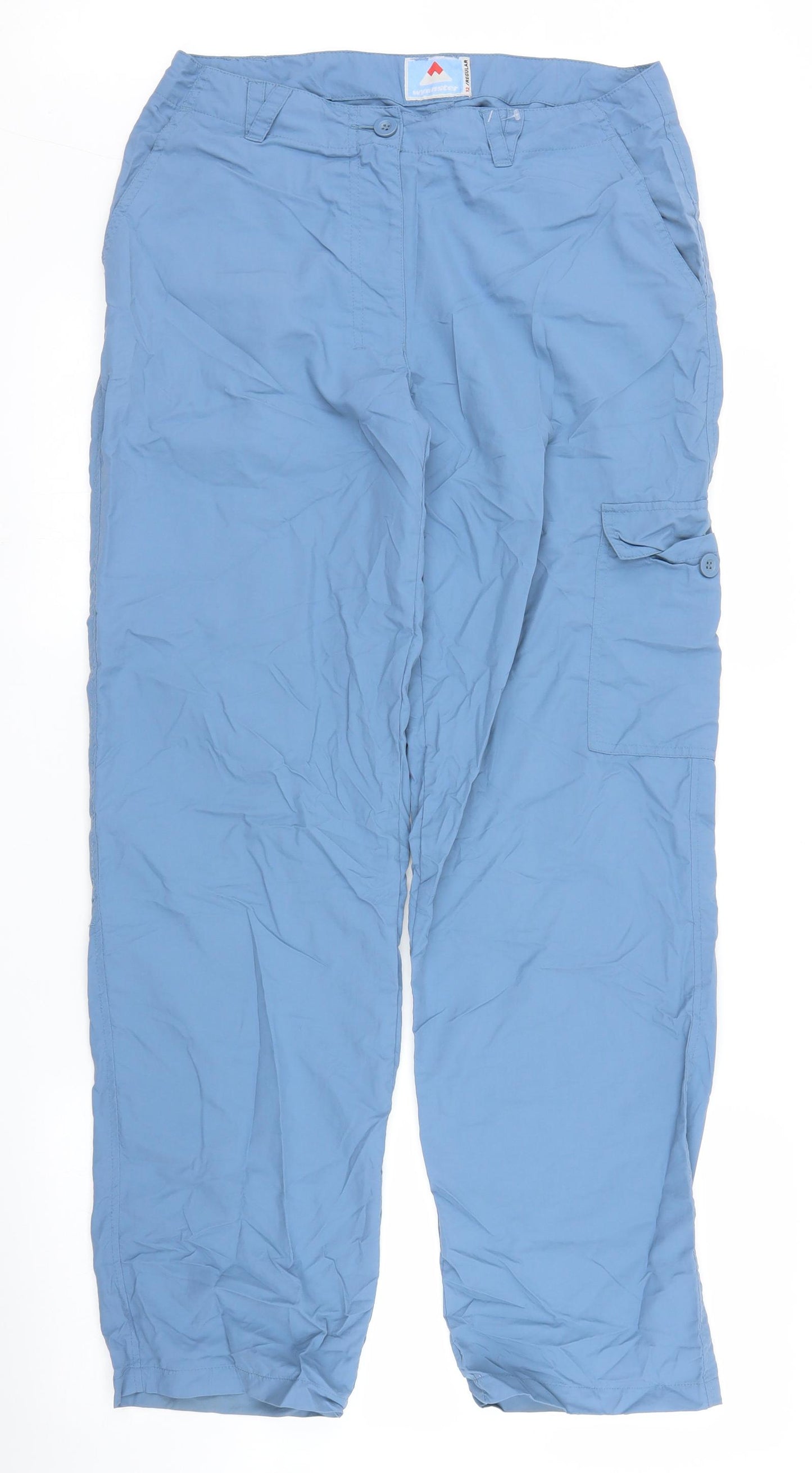 Wynnster Womens Blue   Snow Pants Trousers Size 12 L29 in