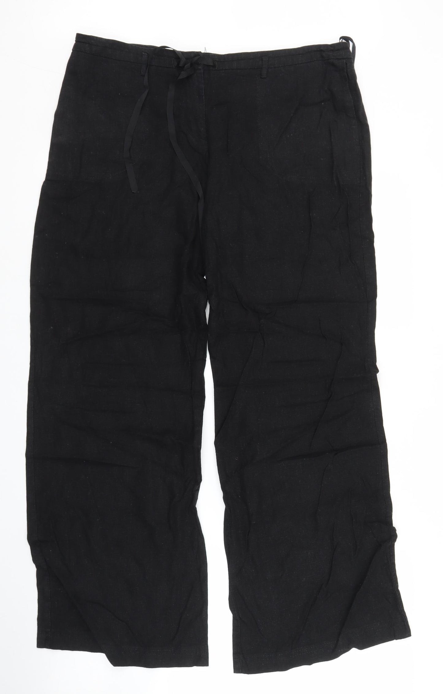 Florence & Fred Womens Black   Trousers  Size 12 L27 in