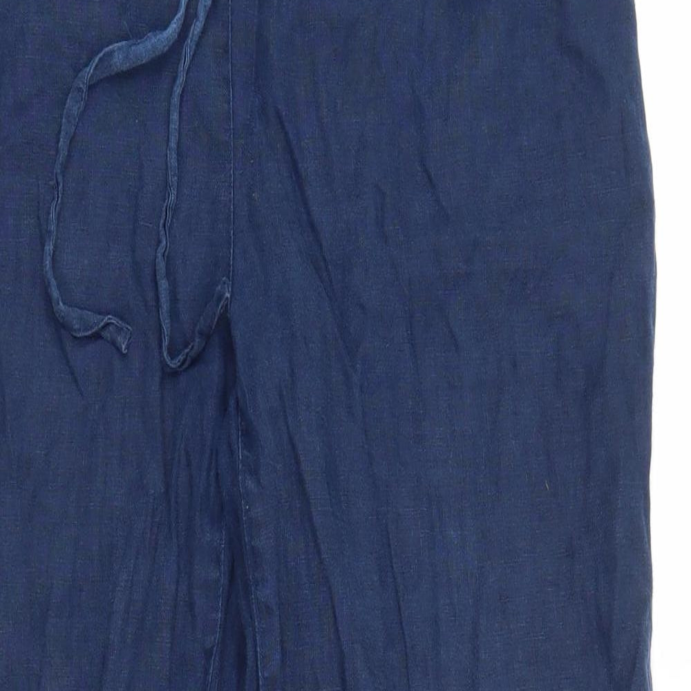 JoJo Maman Bébé Womens Blue   Trousers  Size 10 L28 in