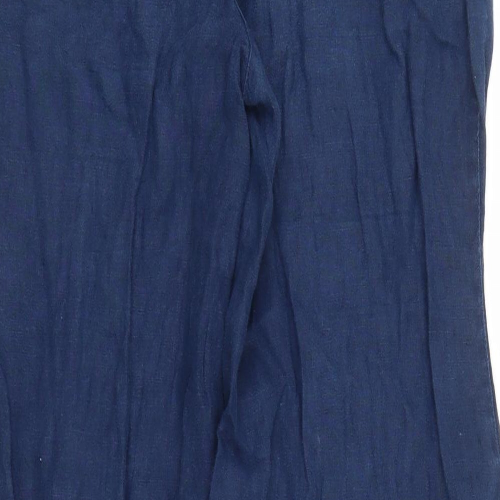 JoJo Maman Bébé Womens Blue   Trousers  Size 10 L28 in