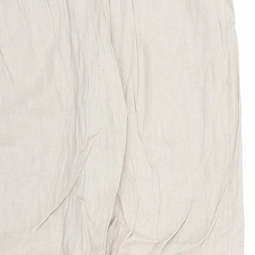 Evie Womens Beige   Trousers  Size 18 L25 in