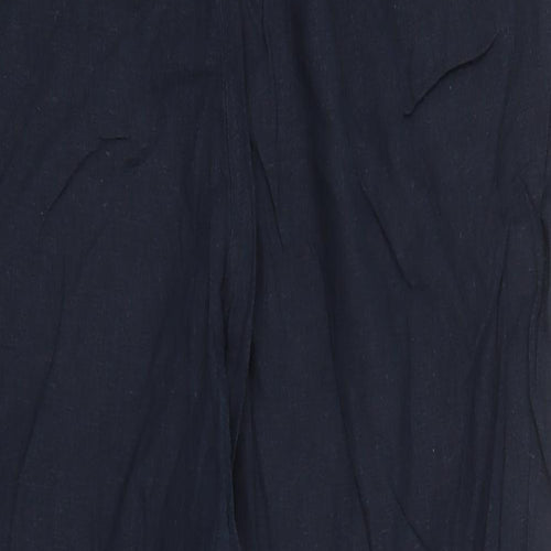 New Look Womens Blue   Bloomer Trousers Size 18 L26 in