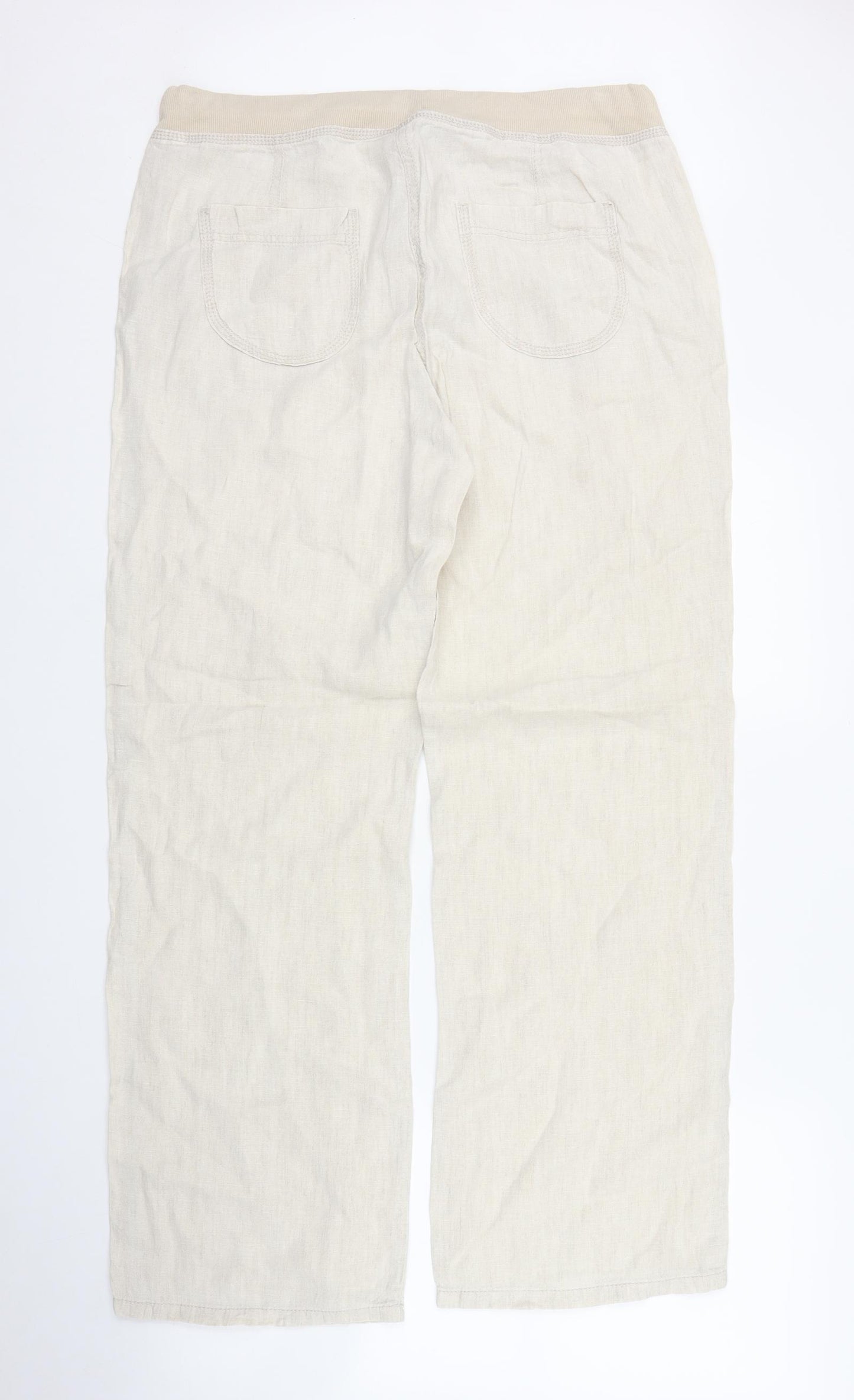 Preworn Womens Beige   Trousers  Size XL L30 in
