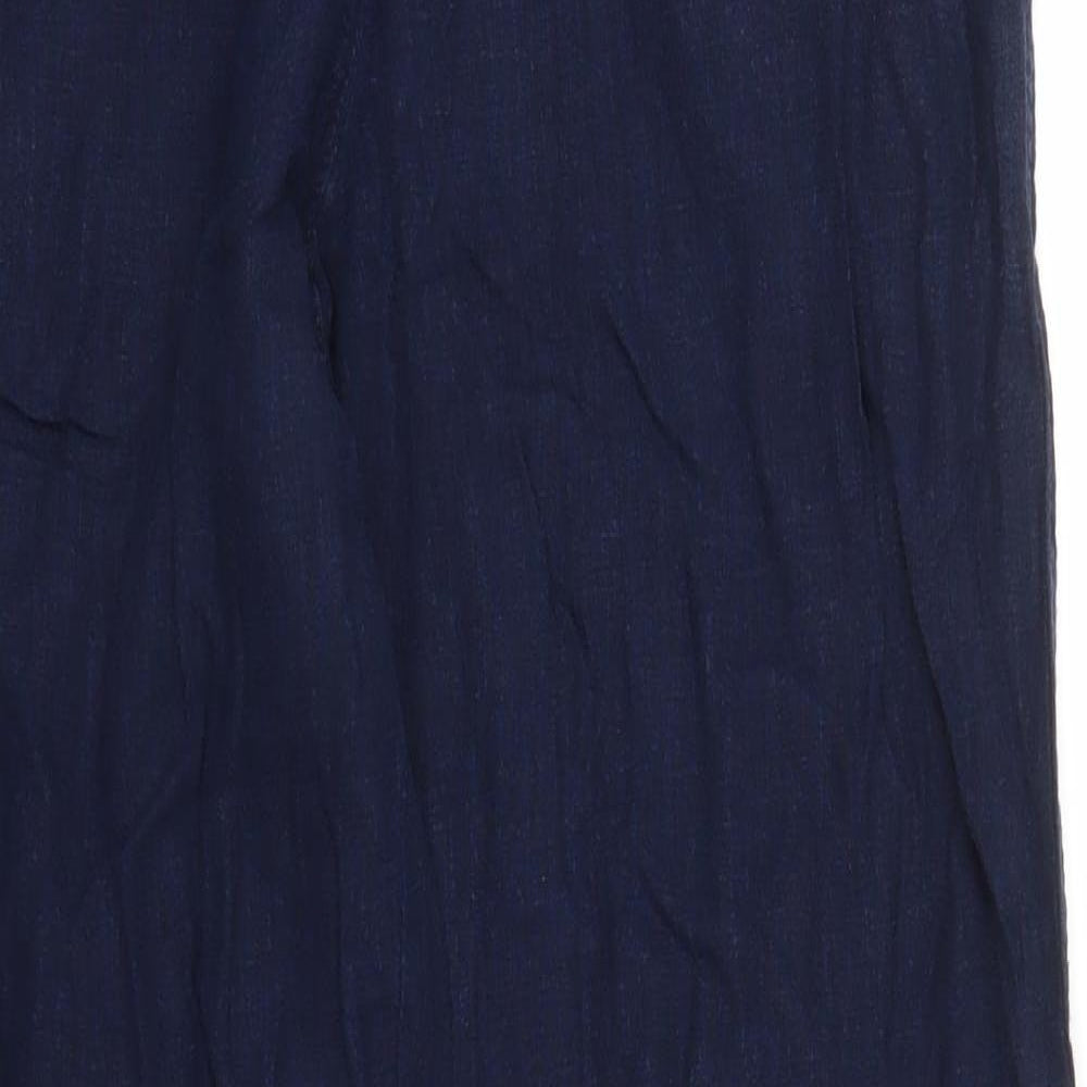 NEXT Womens Blue   Trousers  Size 10 L28 in