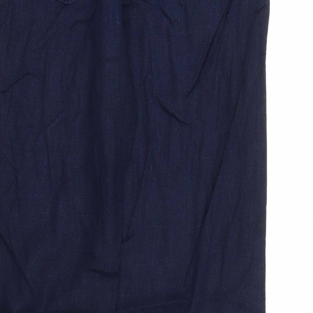 NEXT Womens Blue   Trousers  Size 10 L28 in