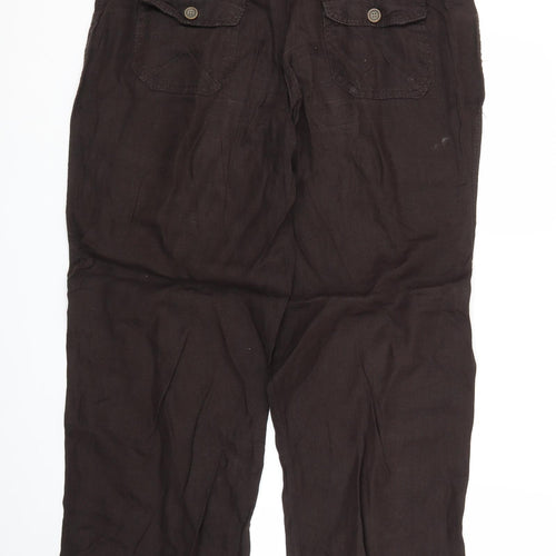 Primark Womens Brown   Trousers  Size 12 L27 in