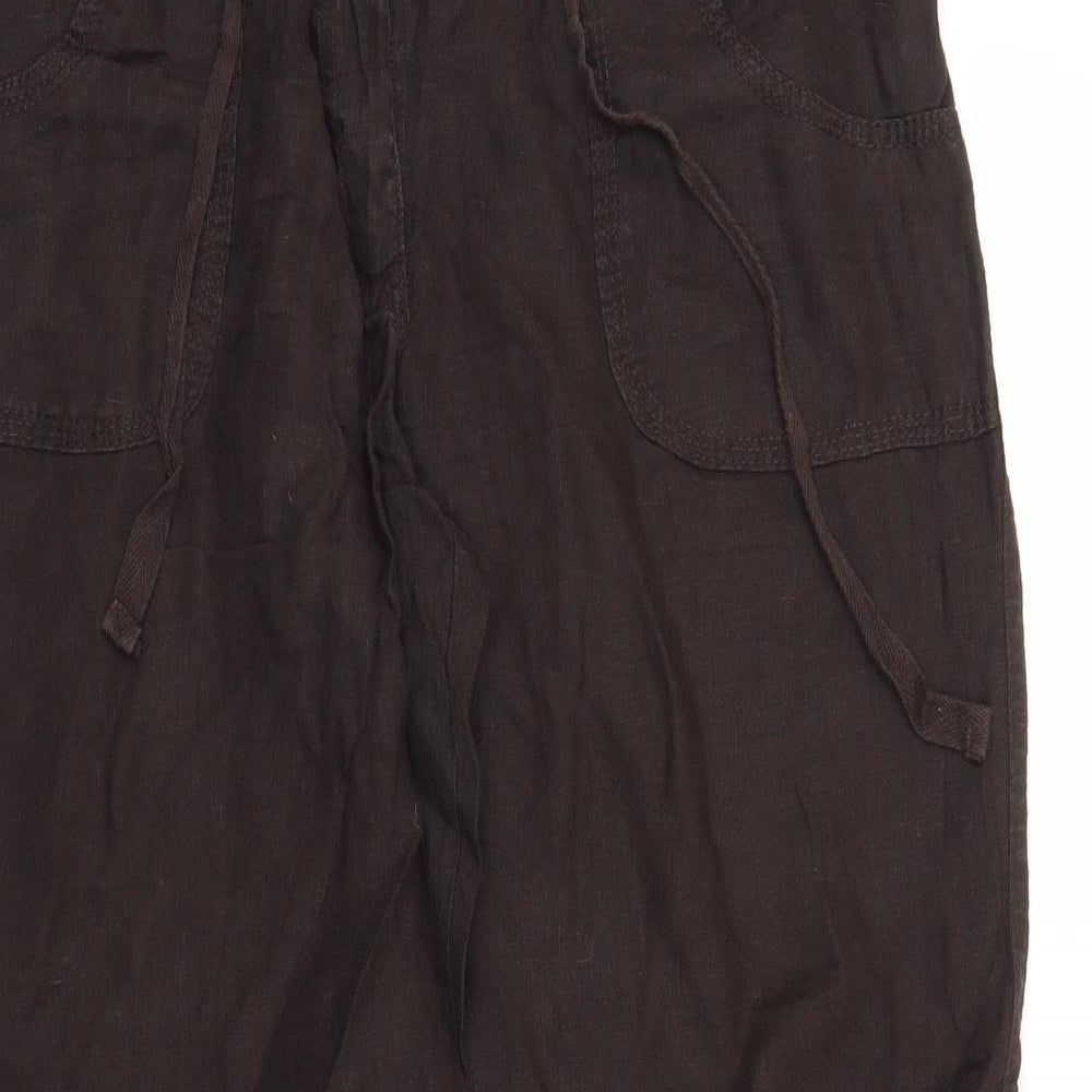 Primark Womens Brown   Trousers  Size 12 L27 in