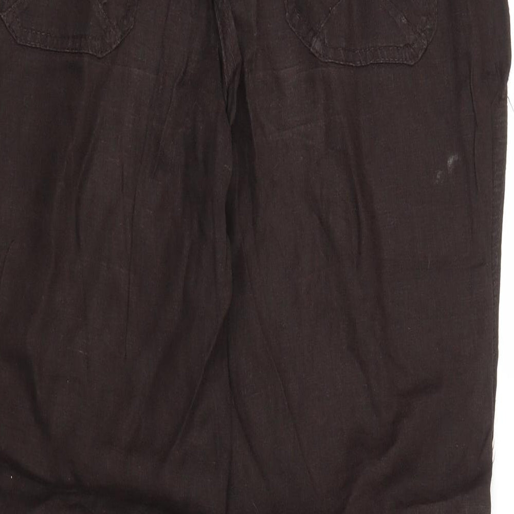 Primark Womens Brown   Trousers  Size 12 L27 in