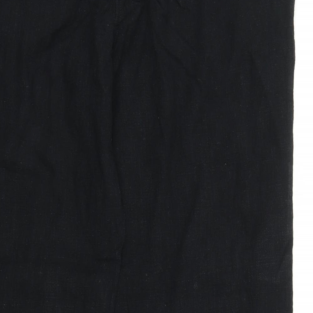 NEXT Womens Black   Trousers  Size 18 L28 in