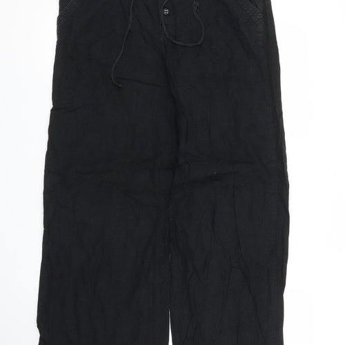 South Womens Black   Trousers  Size M L27 in