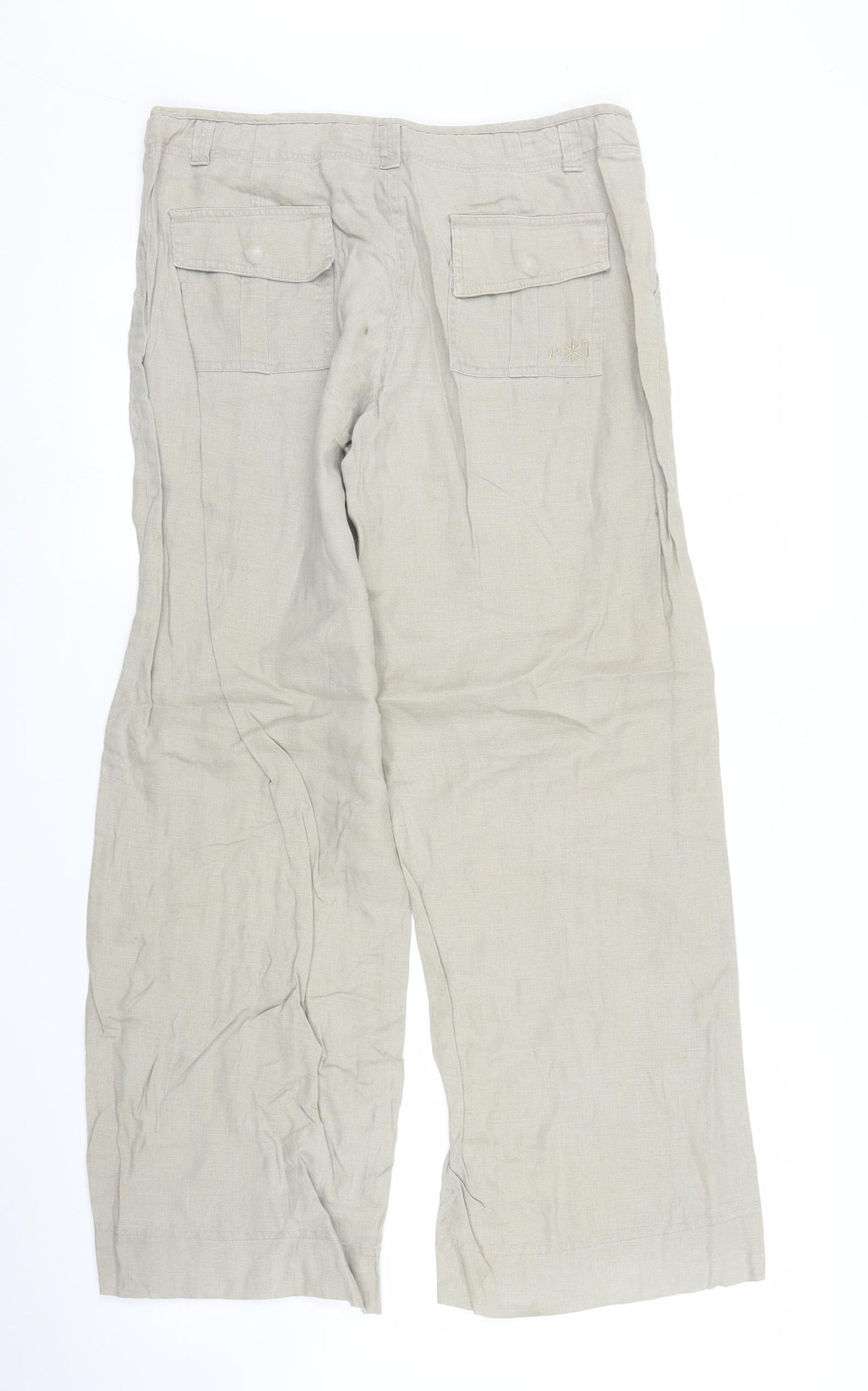 River Island Womens Beige   Trousers  Size 8 L27 in