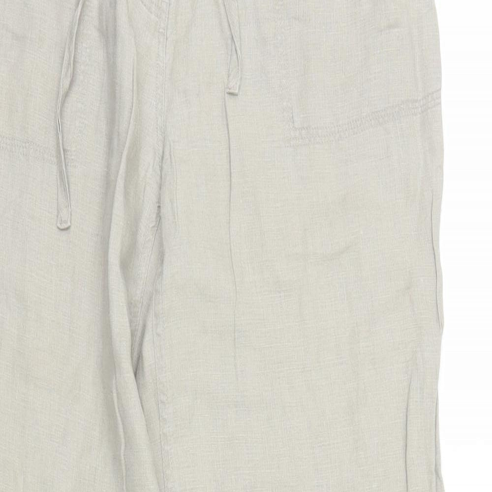 River Island Womens Beige   Trousers  Size 8 L27 in