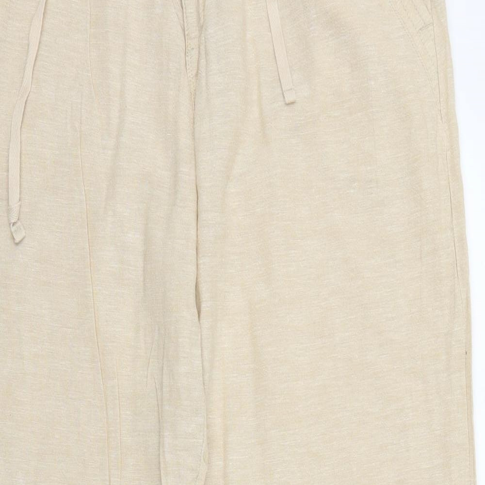 TU Womens Beige   Trousers  Size 14 L29 in