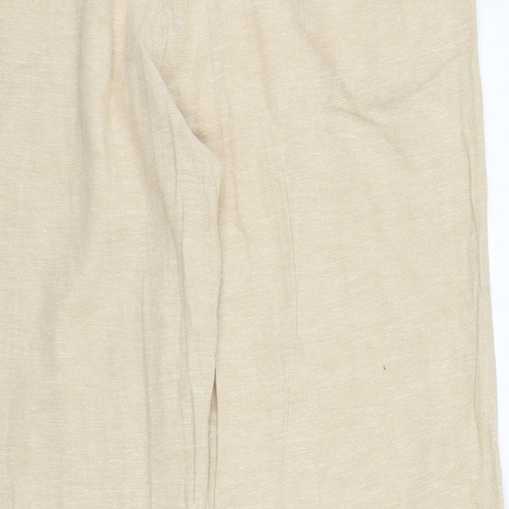 TU Womens Beige   Trousers  Size 14 L29 in