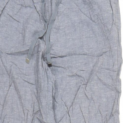 George Womens Blue   Capri Trousers Size 16 L26 in