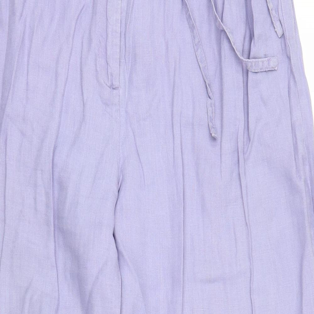 Cotton Traders Womens Purple   Trousers  Size 20 L27 in