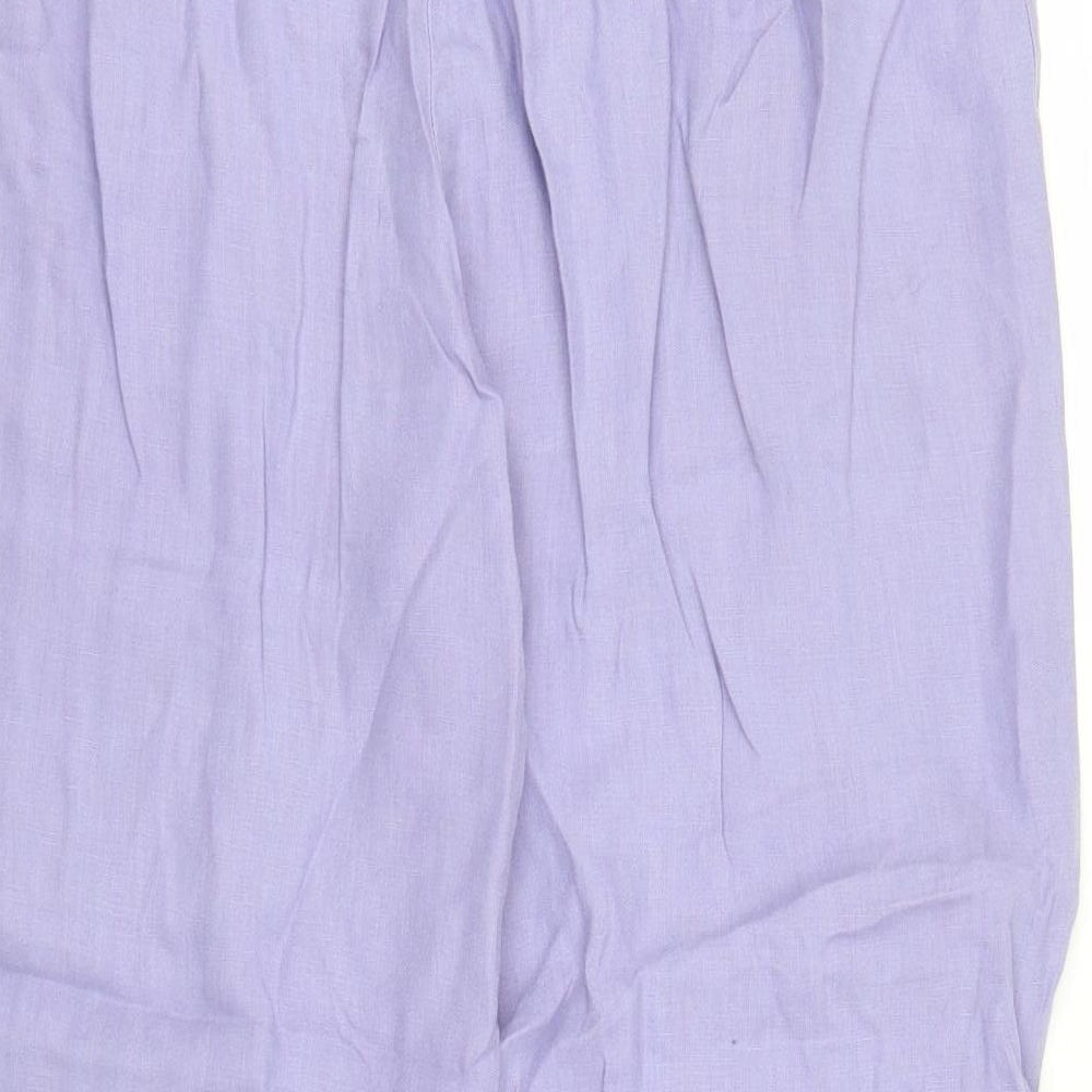 Cotton Traders Womens Purple   Trousers  Size 20 L27 in