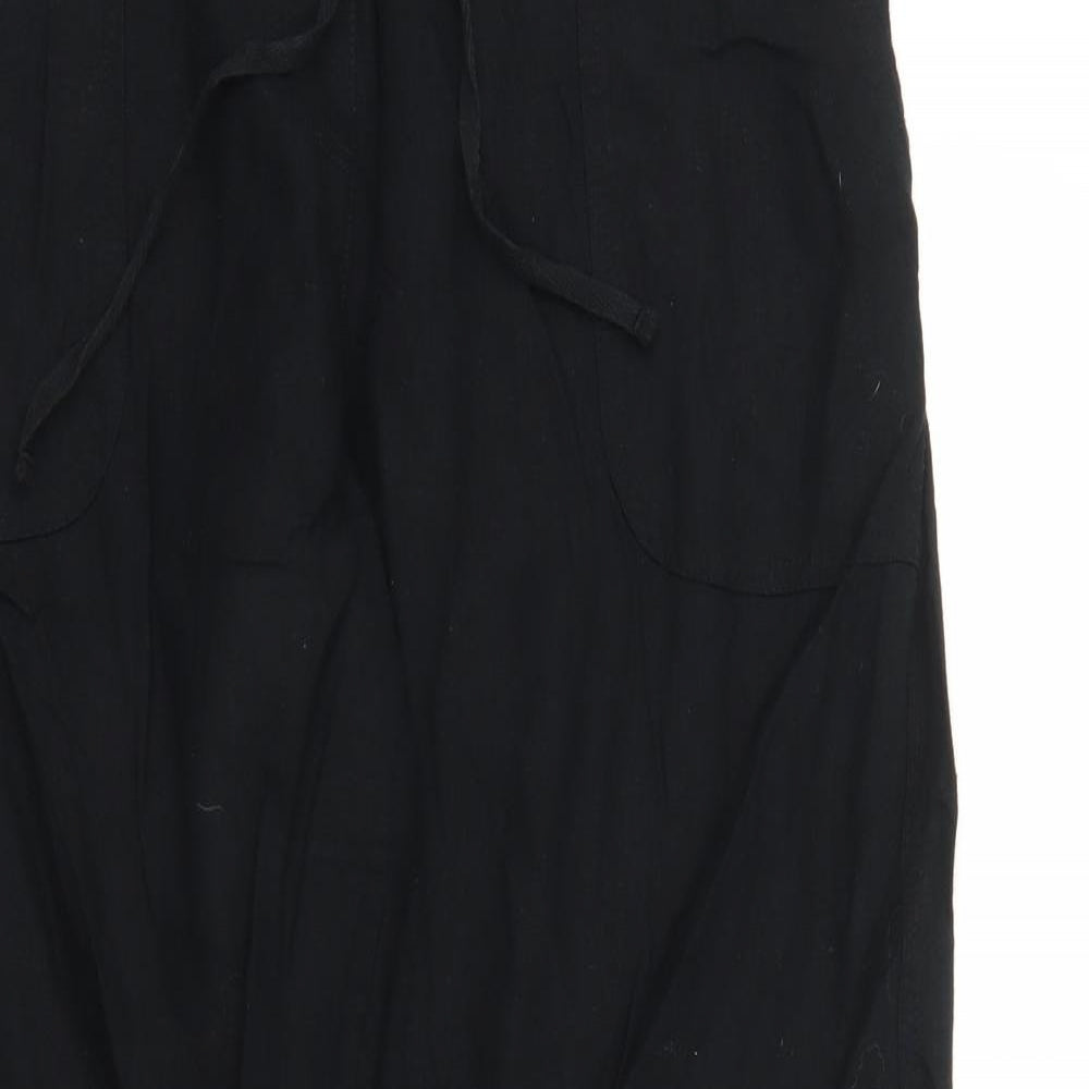 TU Womens Black   Trousers  Size 14 L28 in